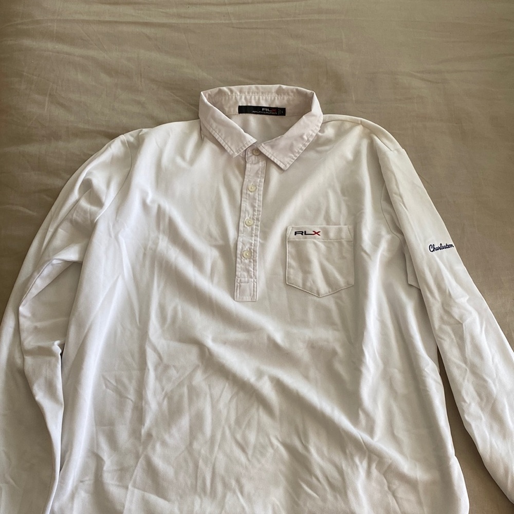 Long sleeve RLX golf polo